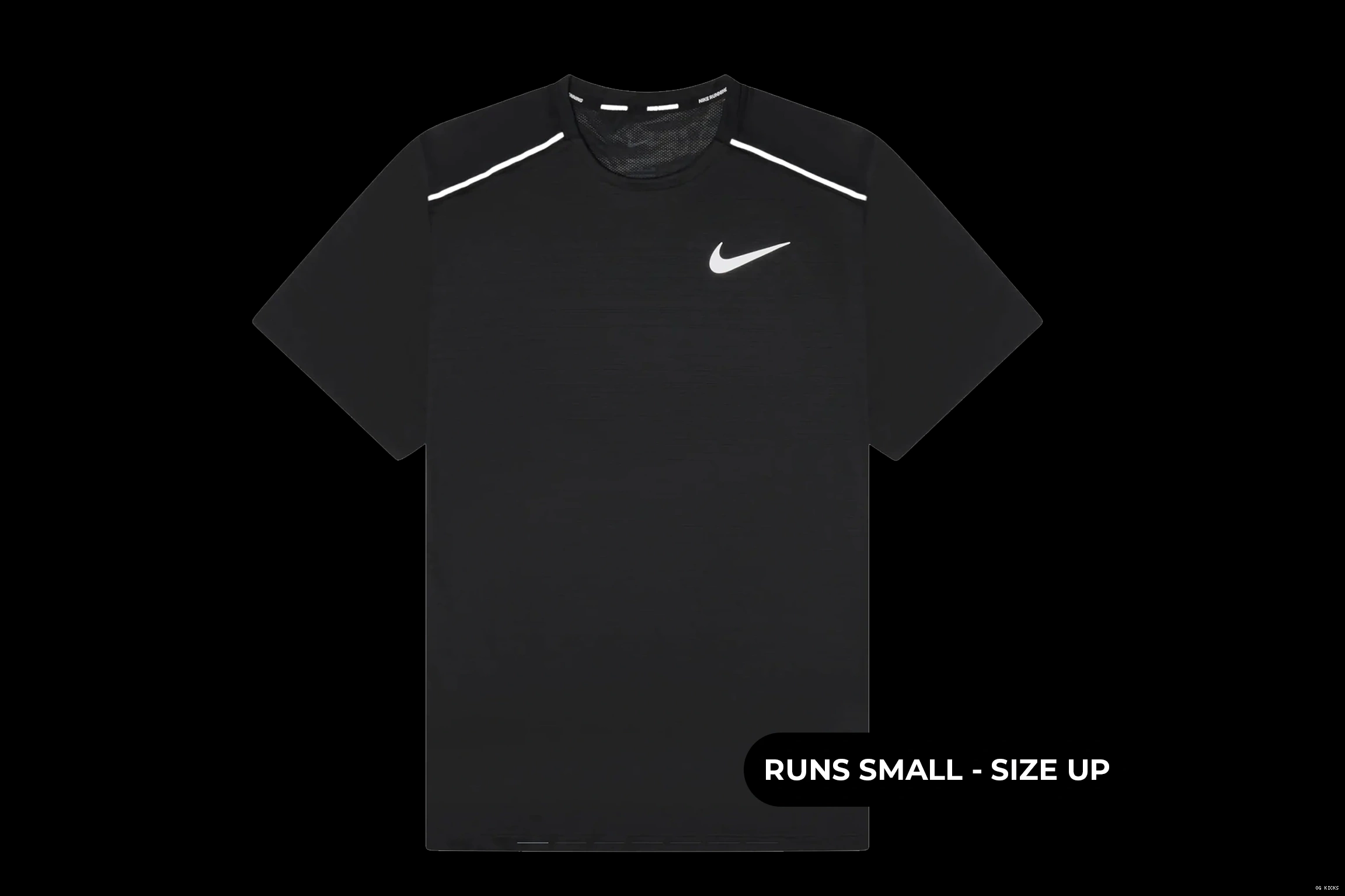 Dri-Fit 1.0 Nike Shirt Miler Black T 0711